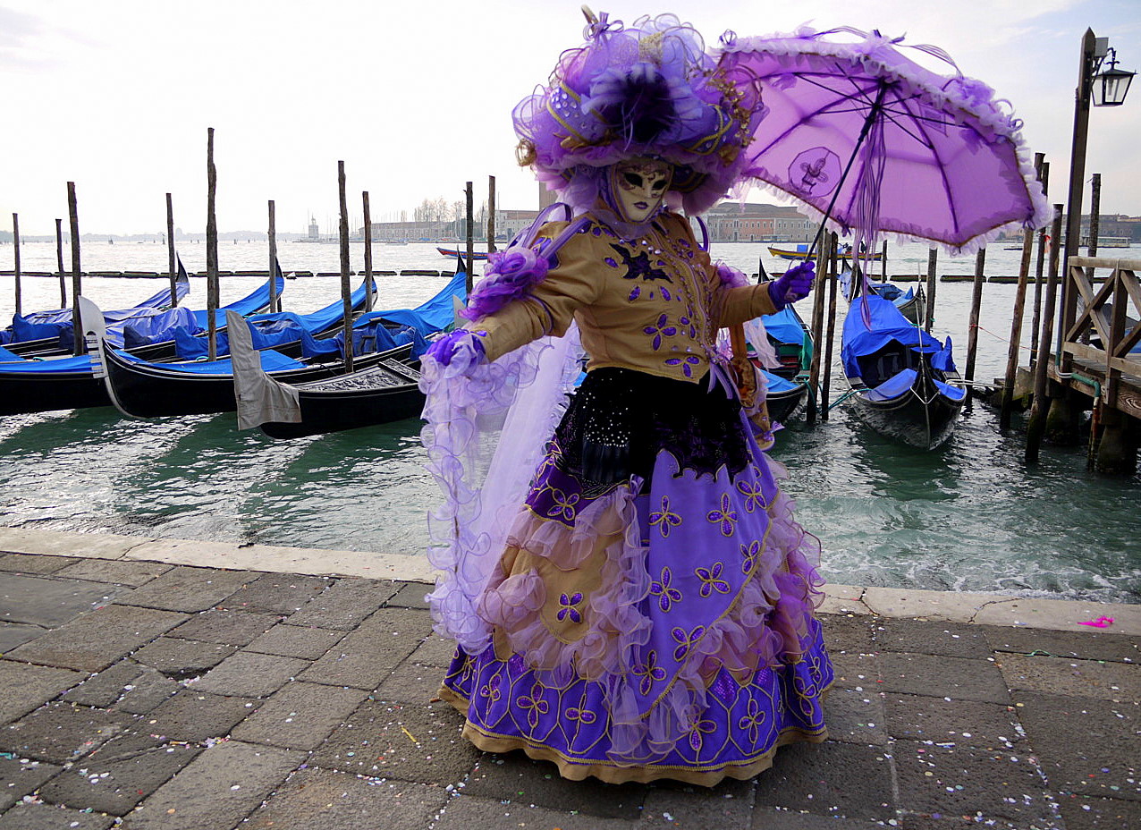Venice gondolas